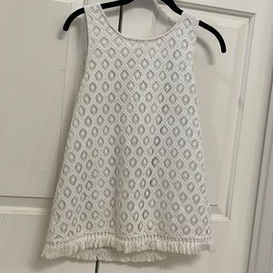 Lilly Pulitzer Small White Tank Top